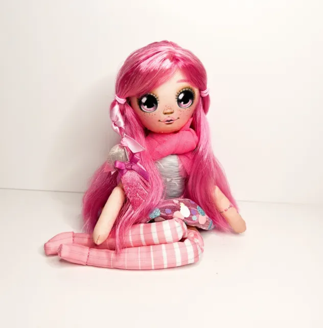 DREAM SEEKERS Bella Rag Cloth Plush Doll Moose Toys 2019 Pink Hair - Restored!