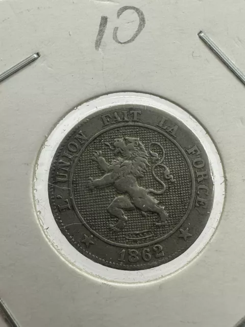 5 Centimes 1862 Belgique