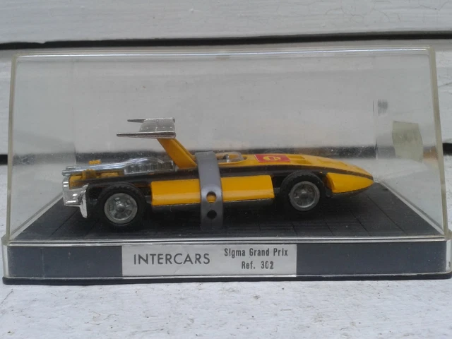 NACORAL INTERCARS PININFARINA SIGMA GRAND PRIX 1/43 DIECAST N.302 MINT WITH BOX