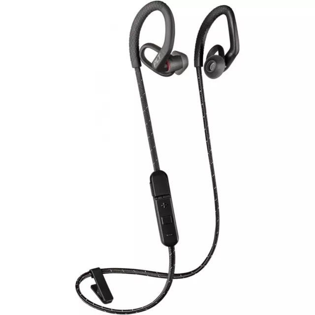 Plantronics BackBeat Fit 350 Headset schwarz Bluetooth In-Ear Nackenriemen IPX5