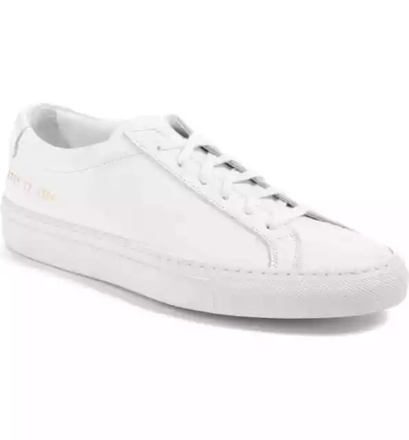 Common Projects White Women's Original Achilles Sneaker * Size 38 (US 8) $411