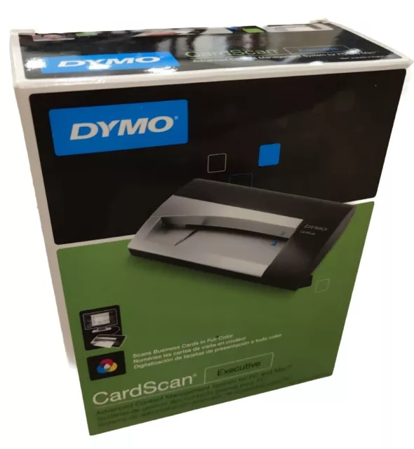 Business Card Scanner Dymo CardScan Executive Contact Manager Portable