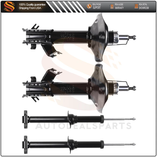For Nissan Maxima Infiniti I30 3.0L V6 Front Rear Gas Shocks Absorbers Struts