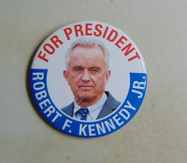 ROBERT F. KENNEDY RFK Jr 2024 campaign pin button political 0.99