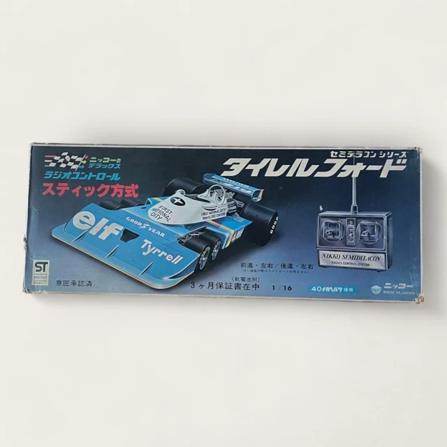 TYRELL FORD SEMI-RC 1/16 Scale R/C Car Japan [Junk] £406.27 - PicClick UK
