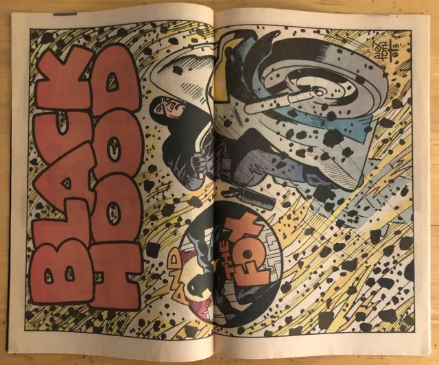 Blue Ribbon 8; Nebres Cover; Black Hood App; Ads Joe Nazario, Masters Universe 3