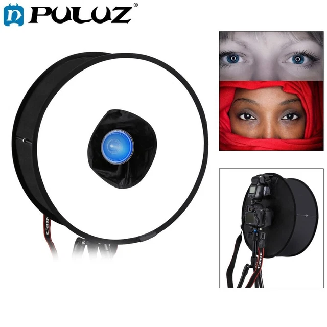 Bague Pliable Lumière de vitesse Tir Diffuseur de lumière flash Boîte à lumière
