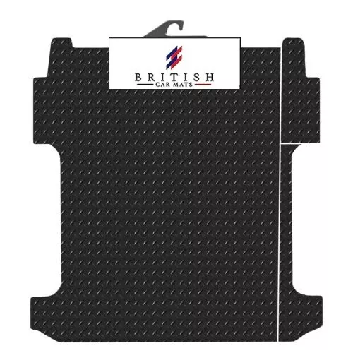For Ford Transit Custom Crew Cab LWB 2013-On Tailored HD 3mm Rubber Rear Van Mat