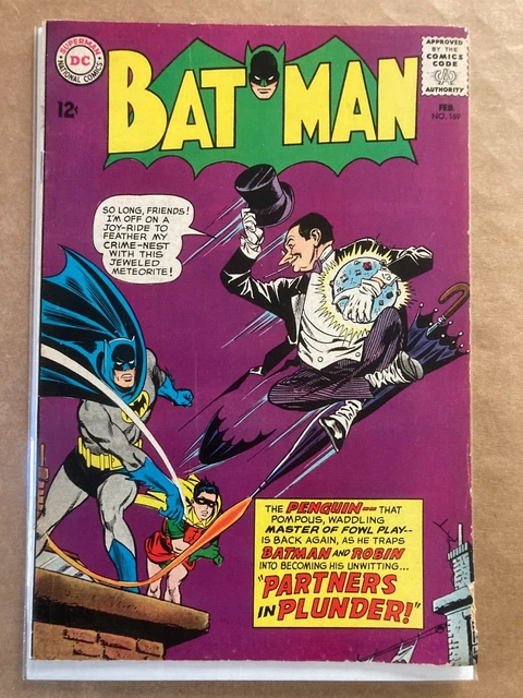 BATMAN 169 Second Silver Age Penguin DC