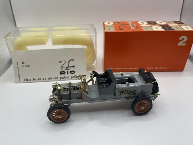 VINTAGE RIO MODEL #1 1906 1a targa florio Itala 45 cv with box