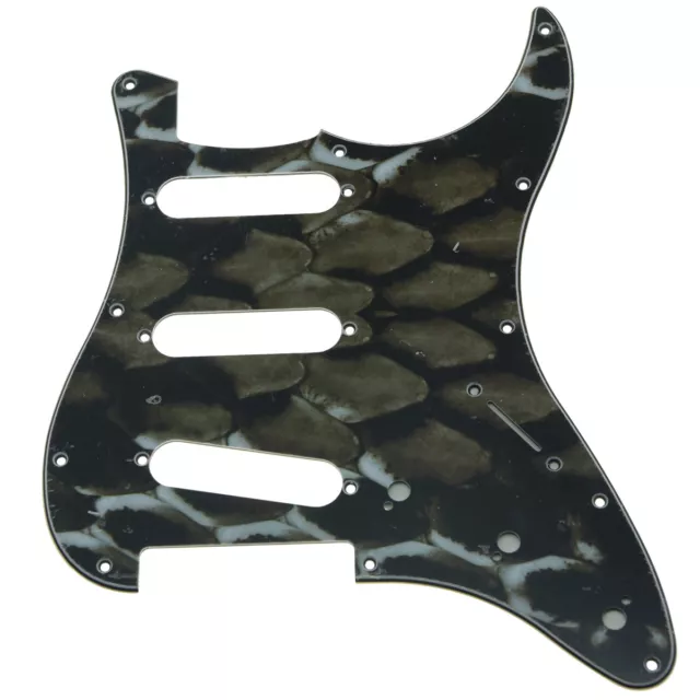 Gut ST SSS Gitarre Pickguard Scratch Plate für US/Mexican Fender 3 Farbe