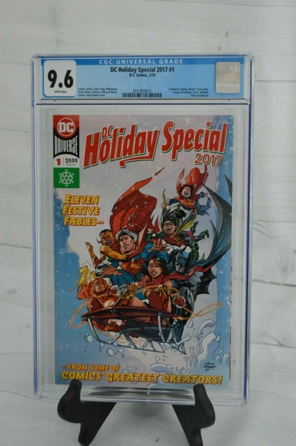 DC Holiday Special 2017 Comic book issue 1 CGC graded 9.6 Superman Batman