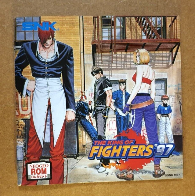 Jaquette Insert AES Originale King Of Fighters 97 (KOF 97) Neo Geo SNK – Bon état