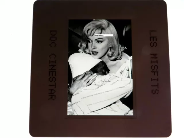 marilyn Monroe  rare diapositive cinema slide