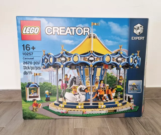 Lego Creator Expert 10257 Giostra Carosello Carousel Luna Park 2017