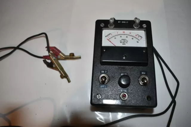 Metro Tel Mt-8455 L2 Ohm Meter With Case And Leads  (Ig31)