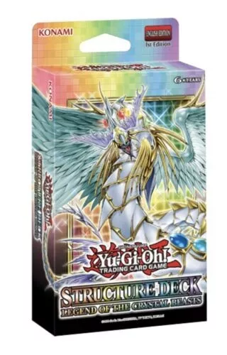 YuGiOh STRUCTURE DECK: LEGEND OF THE CRYSTAL BEASTS English Sealed Deck