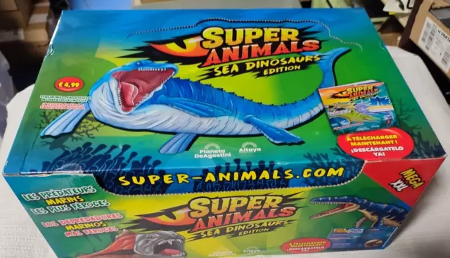 ALTAYA FIGURINE SUPER ANIMALS SEA DINOSAURS MEGA XXL  (Boite scellée 14 Sachets)