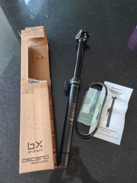Unused Brand-X Ascend II XL Dropper Seatpost. 31.6 x 170mm. £170 RRP