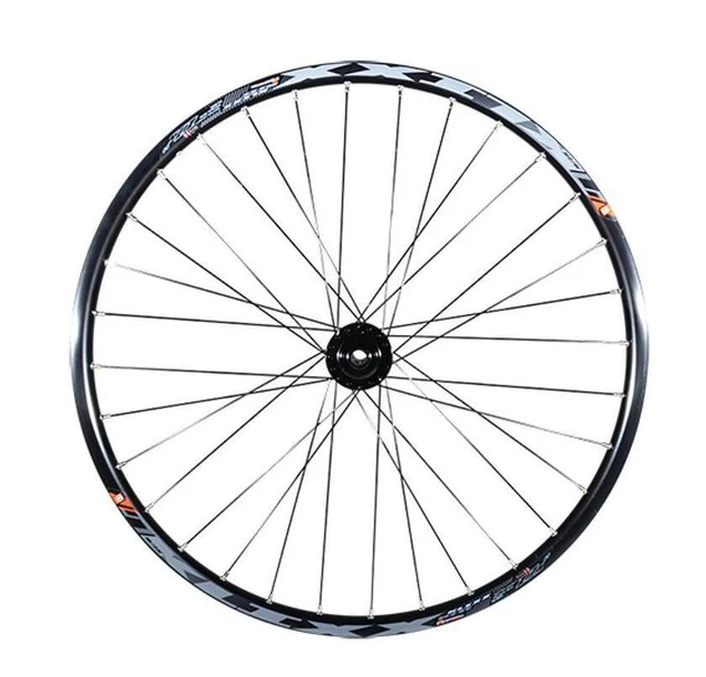 Roue Avant VTT 27.5" – Jante Mach1 Klixx Noire, Axe Traversant 15x100, Disque 6 Trous (neuve)