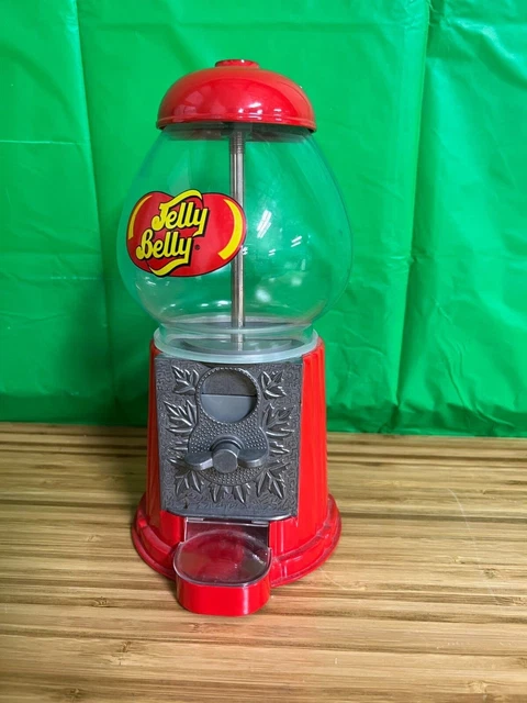 Metal & Glass Coin Jelly Belly dispenser