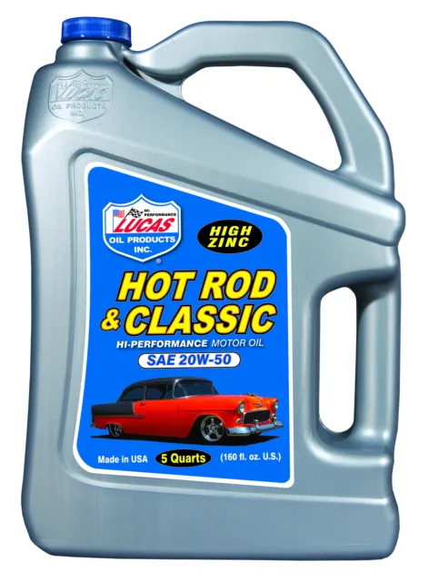 Lucas Oil 10684 Lucas Hot Rod and Classic Car Motor Oil