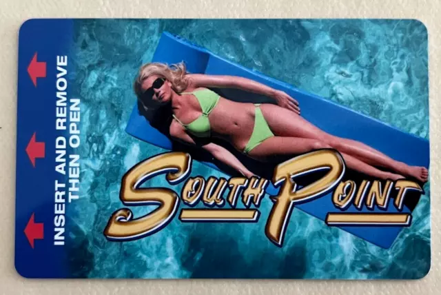 SOUTH POINT CASINO Las Vegas Nevada HOTEL ROOM KEY CARD  For Collection Only