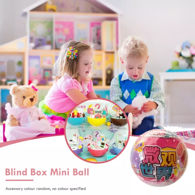 fr Surprise Balls Mini Fun Play House Ornaments Kids Dollhouse  Toys 2