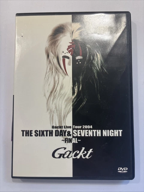GACKT LIVE TOUR 2020 Khaos DVD CD 20th Anniversary Used Good