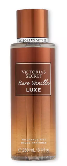 Victorias Secret Fragrance Body Mist Bare Vanilla Luxe Scent Perfume Limited