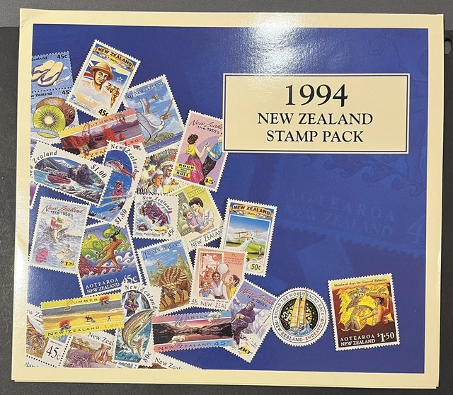New Zealand Stamp Pack 1994 Mint Whole Year