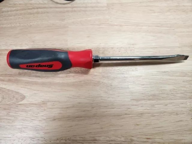 snap on tools SHD6 5/16" flathead screwdriver red/grey handle