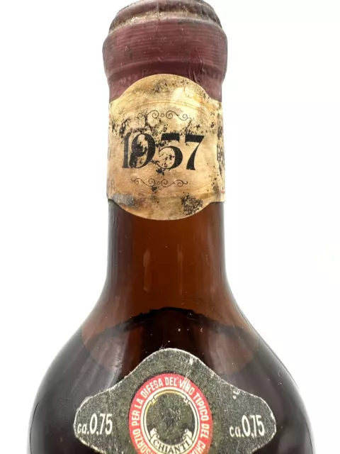 Vintage Vino Rosso Chianti Brolio Riserva 1957 Barone Ricasoli 75cl  12% 3