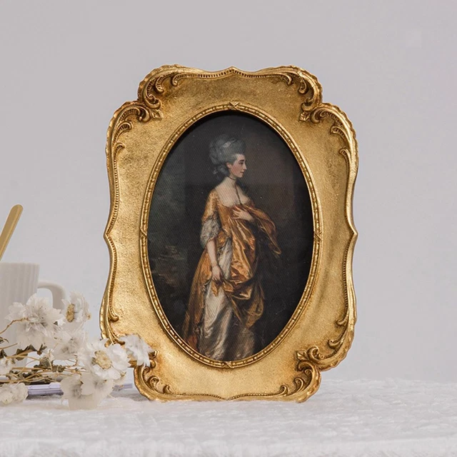 Photo de luxe cadeau de bureau chambre à coucher style antique 5,12 pouces x