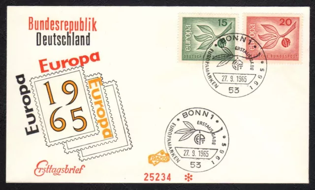 IRLANDA 1965 FDC Europa CEPT