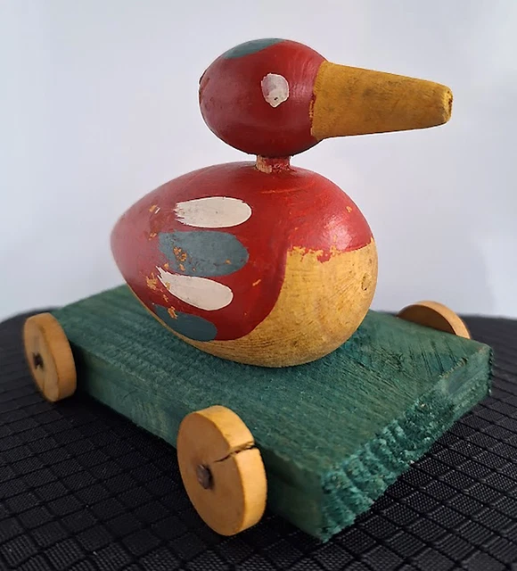 Jouet en bois " Canard " des années 1930/40 -