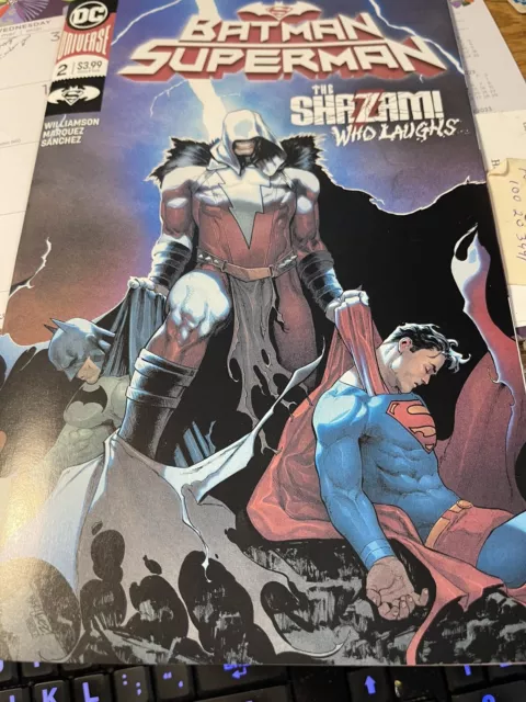 DC Comics Batman Superman The Shazam Who Laughs Issue 2 Williamson Comic book N
