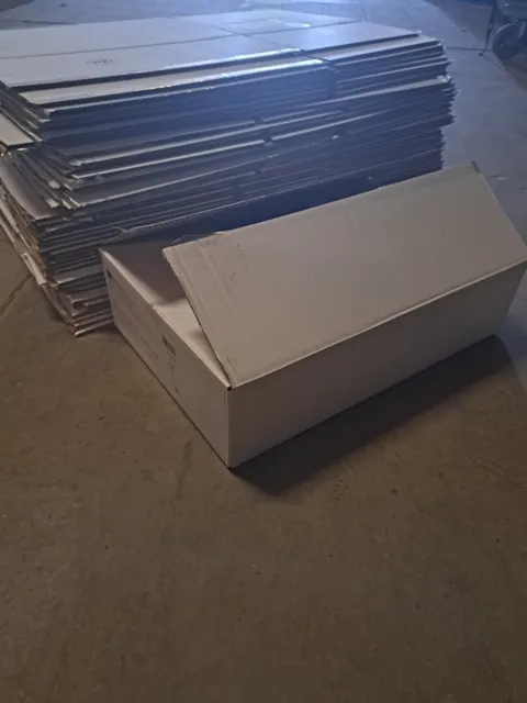 50 Kartons Umzugskarton Versandkarton Faltkarton Gebraucht Groß