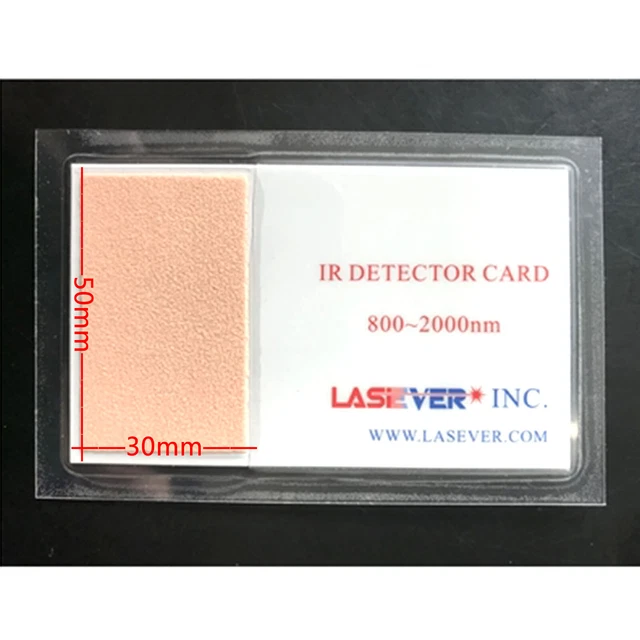 1pc infrared laser display photoreceptor card  infrared card 50*30mm
