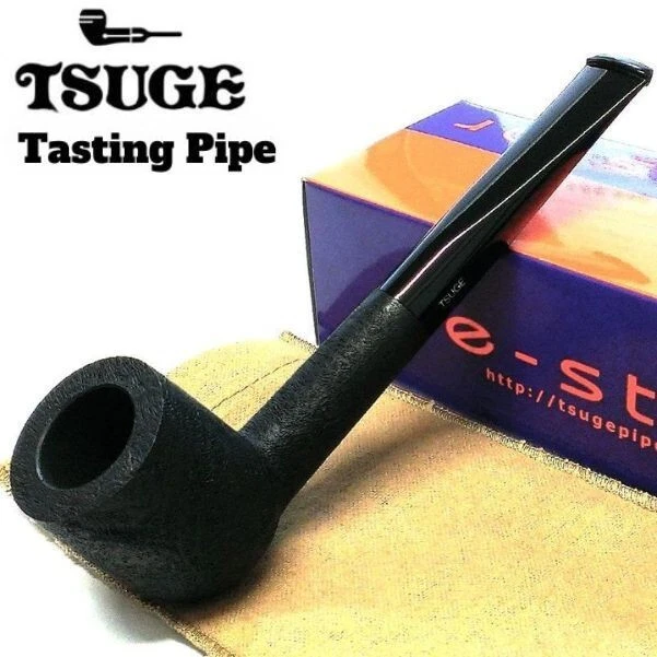 TSUGE : TASTING PIPE: (Briar) : 40893 : Super Cool Design by