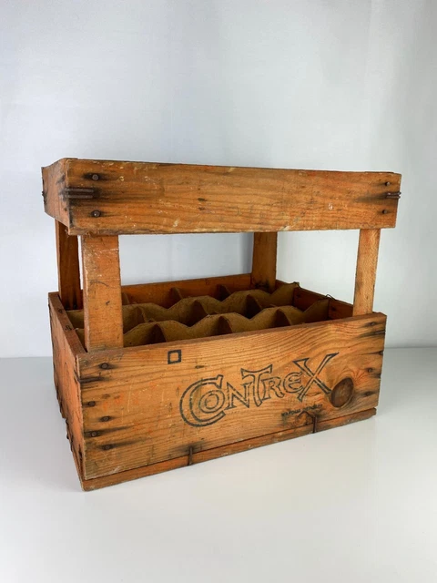 Caisse casier à bouteille vintage en bois | Selency