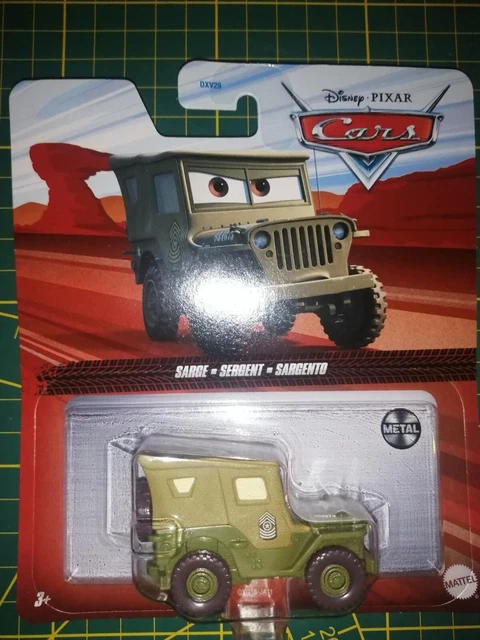 1 voitures cars disney pixar metal mattel 1/55  2022