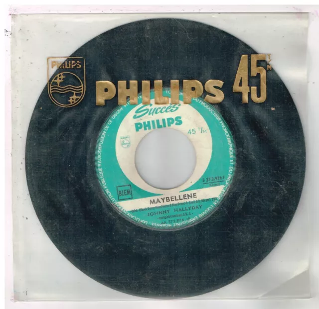 Johnny HALLYDAY     Maybellene       " 7 "45 tours *SP