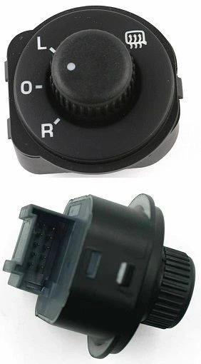 1 Bouton de rétroviseur gauche SKODA Roomster Fabia Rapid