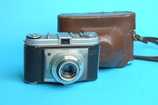 Kodak Retinette mit Reomar 1:3,5/45mm Compur-Rapid Verschluß, mit Tasche