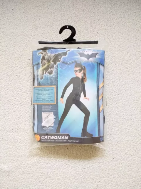 Mädchen Catwoman Kostüm Kind Batman Dark Knight Halloween schickes Outfit Medium