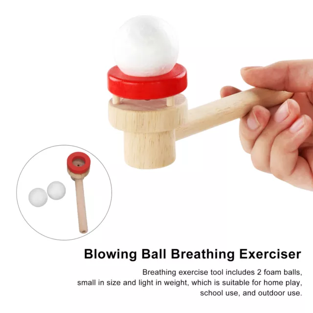 Blowing Ball Breathing Exercise Suspension Learning Lung Capacity Training HR6