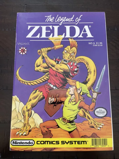The Legend of Zelda No. 5 - Valiant Nintendo Comics System