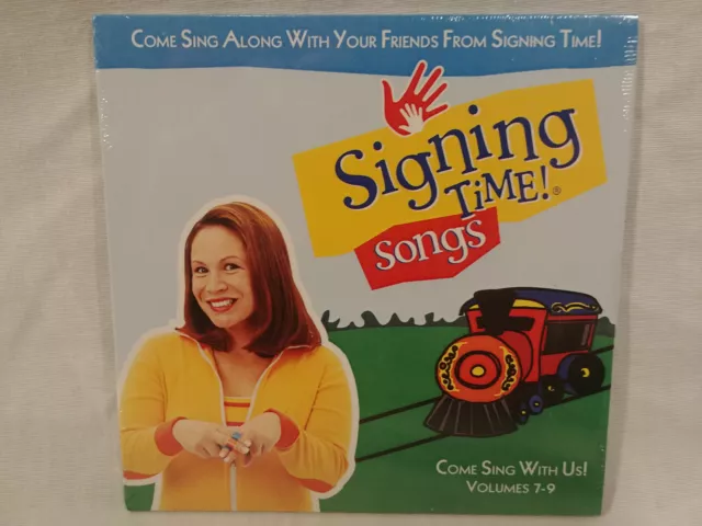 *NEW SEALED* SIGNING Time Songs Come Sing With Us Vol. 7-9 Two Little ...
