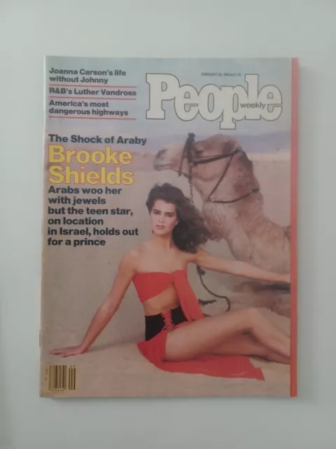 PEOPLE MAGAZINE, Feb 28, 1983 (Brooke Shields) Excellent Condition
